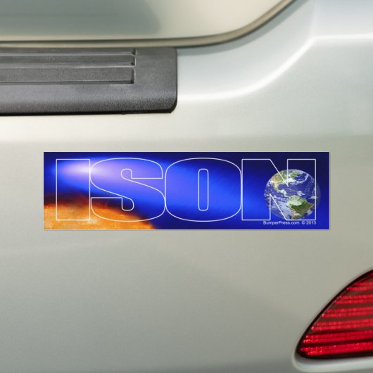 Ison-Bumpersticker Bumpersticker (Op auto)