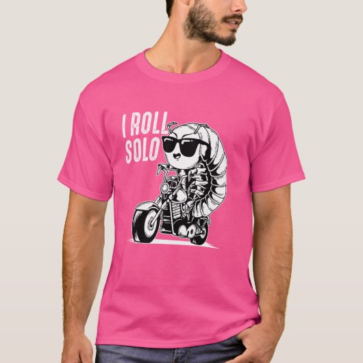 Isopod Roly Poly Pill Bug Rollie Pollie Insect I R T-shirt (Voorkant)