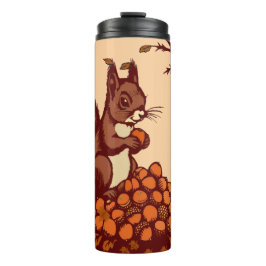 🐿️ Isotherme Eekhoorn Herfst Fles