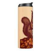 🐿️ Isotherme Eekhoorn Herfst Fles (Gedraaid links)