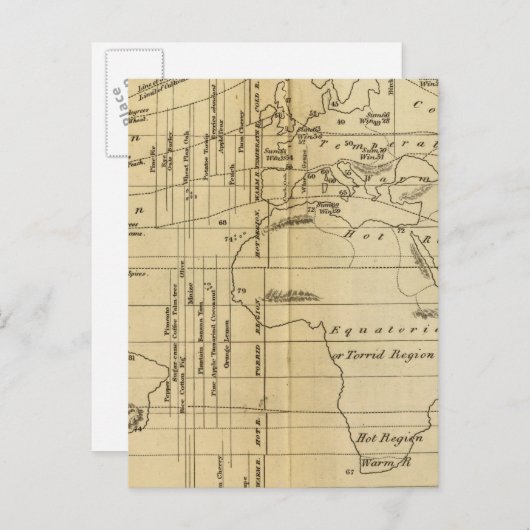 Isothermisch diagram briefkaart (Voorkant / Achterkant)