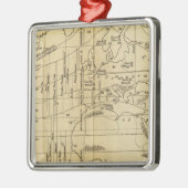 Isothermisch diagram metalen ornament (Links)