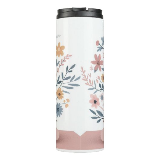 Isothermische fles Yoga Sukhasana Sereniteit (Achterkant)