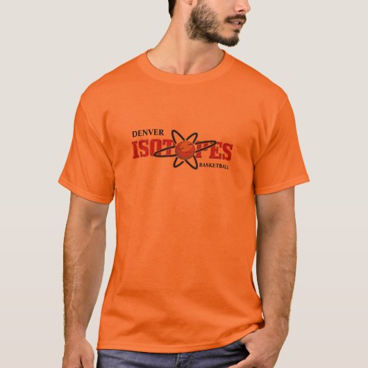 isotopen2, DENVER, BASKETBALL T-shirt (Voorkant)
