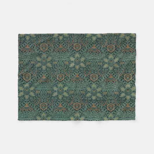 Ispahan (door John Henry Dearle) Fleece Deken (Voorkant (Horizontaal))