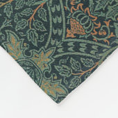 Ispahan (door John Henry Dearle) Fleece Deken (Hoek)