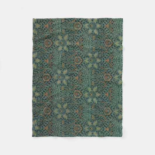 Ispahan (door John Henry Dearle) Fleece Deken (Voorkant)