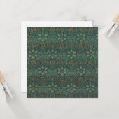 Ispahan (door John Henry Dearle) Kaart (Voorkant / Achterkant in situ)