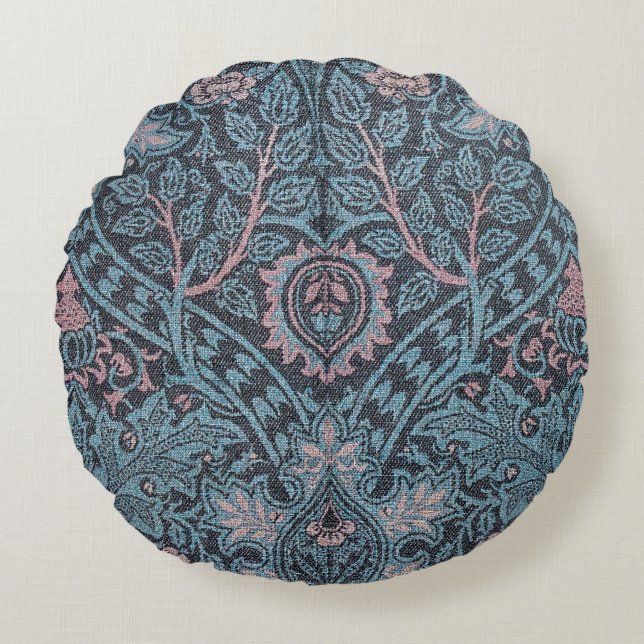 Ispahan door William Morris Rond Kussen (Voorkant)