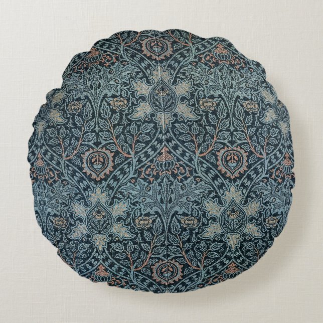 Ispahan door William Morris Rond Kussen (Voorkant)