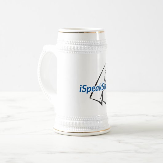 iSpeakSailing Beer Stein Bierpul (Voorkant links)