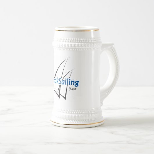 iSpeakSailing Beer Stein Bierpul (Voorkant rechts)