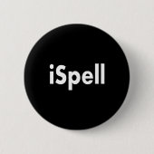 iSpell Ronde Button 5,7 Cm (Voorkant)