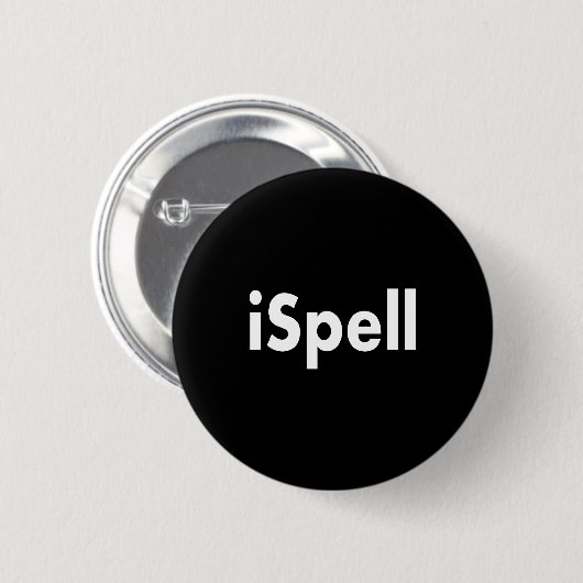 iSpell Ronde Button 5,7 Cm (Voorkant /achterkant)