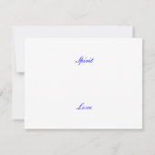    iSpiritLove Kaart (Achterkant)