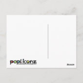 'iSpud' humoristisch parodie Briefkaart (Achterkant)