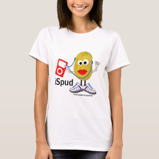 " ispud " - humoristische parodie in shirt