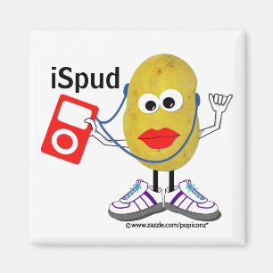 'ispud' humoristische parodie Magnet