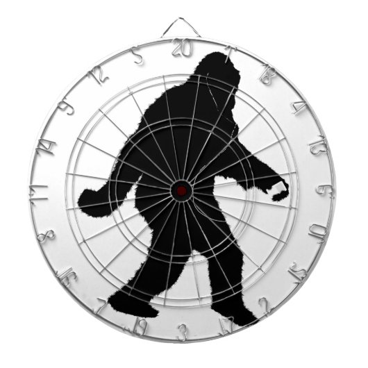 iSquatch (achtergrondkleur toevoegen) Dartbord (Voorkant)