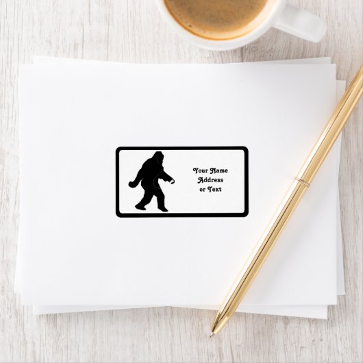 iSquatch (achtergrondkleur toevoegen) Etiket (Insitu)