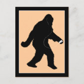 iSquatch (Achtergrondkleur wijzigen) Briefkaart (Voorkant)