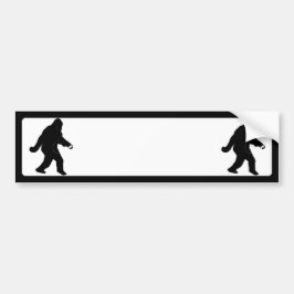 iSquatch (Add Background Color) Bumpersticker