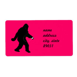 iSquatch Gone Squatchin' Etiket