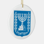 ISRAEL / ק חגטי KERAMISCH ORNAMENT (Rechts)
