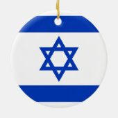 ISRAEL / ק חגטי KERAMISCH ORNAMENT (Achterkant)