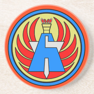 Israel A.F. Zandsteen Onderzetter