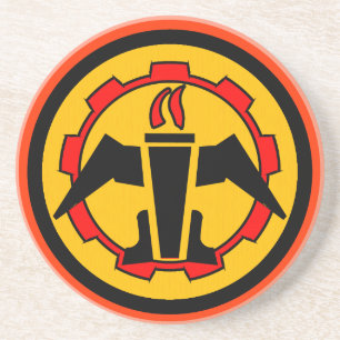 Israel A.F. Zandsteen Onderzetter