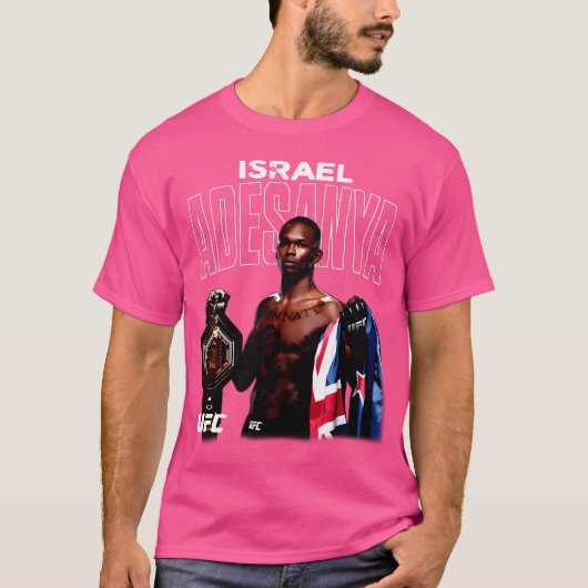 Israel Adesanya T-shirt (Voorkant)