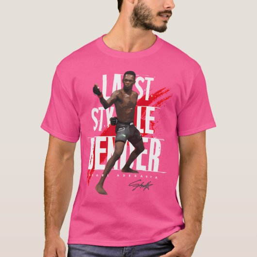 Israel Adesanya T-shirt (Voorkant)