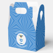 Israël Angel Chanoeka Vlag gepersonaliseerde tafel Bedankdoosjes (Geopend)