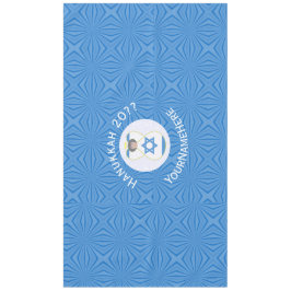 Israel Angel Hanukkah Flag Personalized Horizontal Tafelkleed