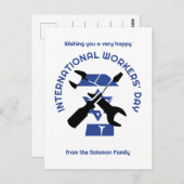 ISRAËL ARBEIDSDAG Internationale Arbeidsdag Briefkaart (Voorkant / Achterkant)