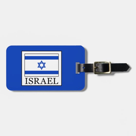 Israël Bagagelabel (Voorkant horizontaal)
