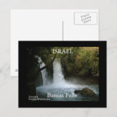 ISRAEL Banias Herfst Briefkaart (Voorkant / Achterkant)