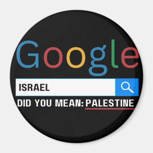 Israël bedoelde je Palestine research grafisch t-s Magneet