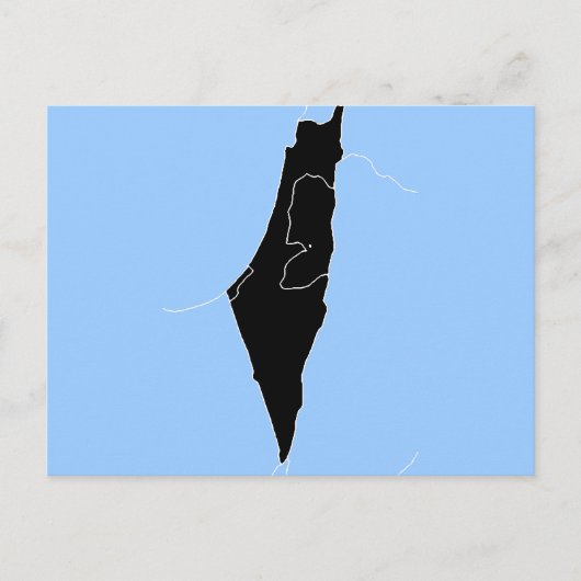 ISRAEL BRIEFKAART (Voorkant)
