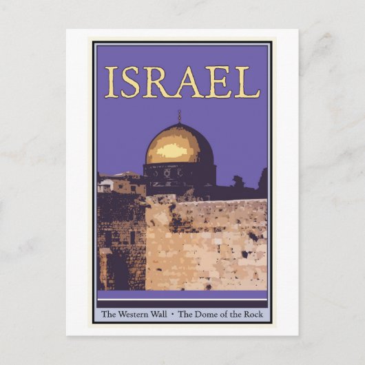 Israël Briefkaart (Voorkant)