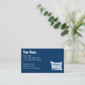 Israel Brush Flag Visitekaartje (Staand voorkant)