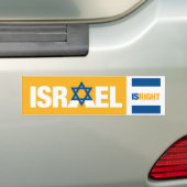 Israel Bump 2 Bumpersticker (Op auto)