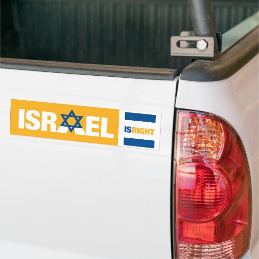 Israel Bump 2 Bumpersticker (Op Truck)