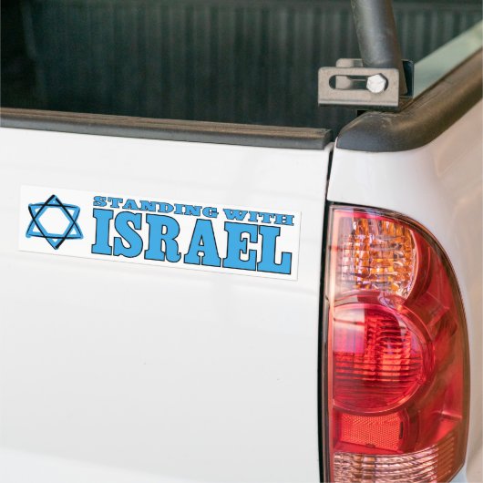 Israël Bumpersticker (Op Truck)
