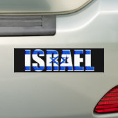 Israël Bumpersticker (Op auto)