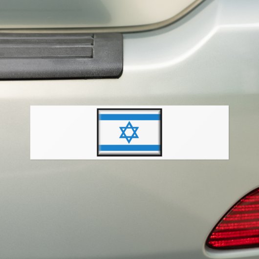 Israël Bumpersticker (Op auto)