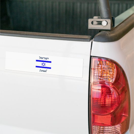 Israël Bumpersticker (Op Truck)