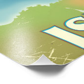 Israel By air vintage poster (Hoek)