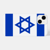 Israël Case-Mate iPhone Case (Achterkant (horizontaal))